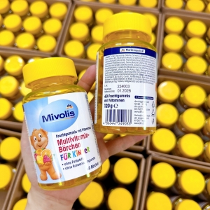 KẸO GẤU MIVOLIS BỔ SUNG VITAMIN GIÚP BÉ TĂNG SỨC ĐỀ KHÁNG & ĂN NGON MIỆNG!!!