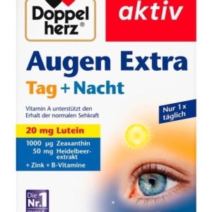 Thuốc Bổ Mắt Doppelherz Augen Extra Tag Nacht 30 Viên