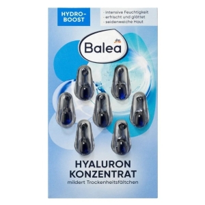 Viên nang serum Hyaluron Konzentrat Balea – tinh chất dưỡng ẩm da chuyên sâu – 7 cái