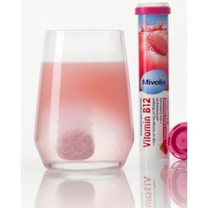 Viên Sủi Mivolis Vitamin B12, 20 Viên