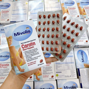 VIÊN UỐNG CHỐNG NẮNG DAS GESUNDE PLUS CAROTIN