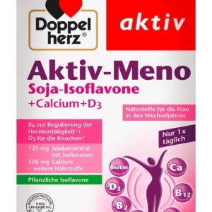 Viên Uống Doppelherz Aktiv Meno Cân Bằng Nội Tiết Tố Nữ, 30 Viên
